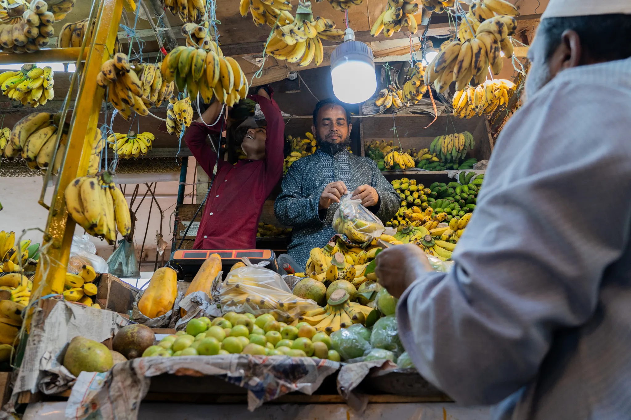 Fruit vendor, Bangladesh