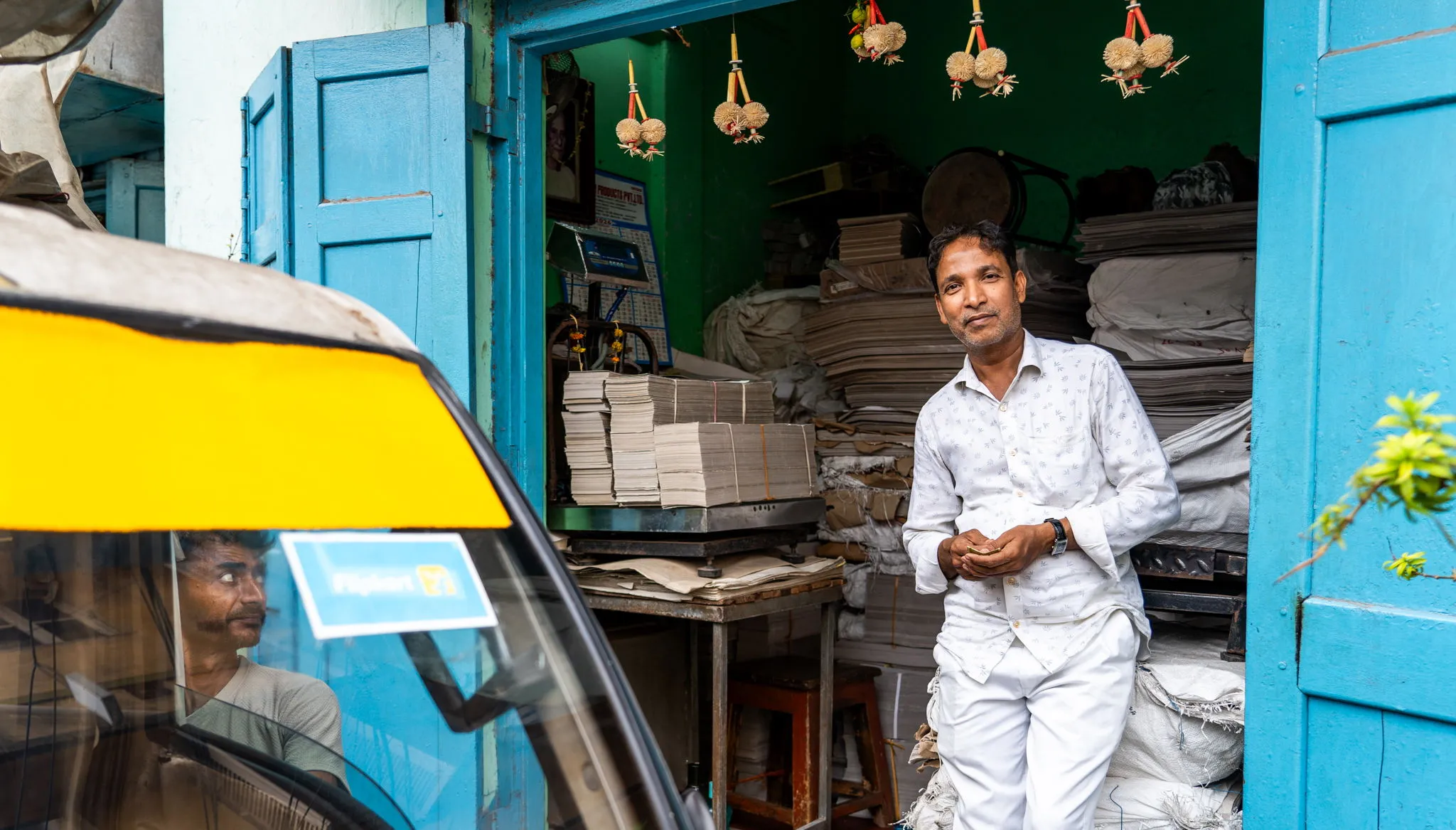 Men in Calcutta, India