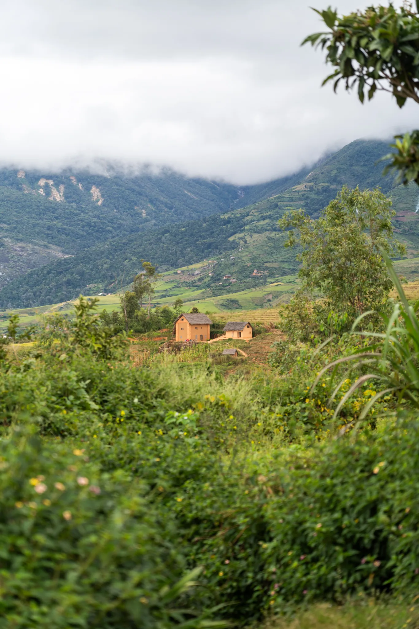 Homes in Andringitra National Park, Madagascar
