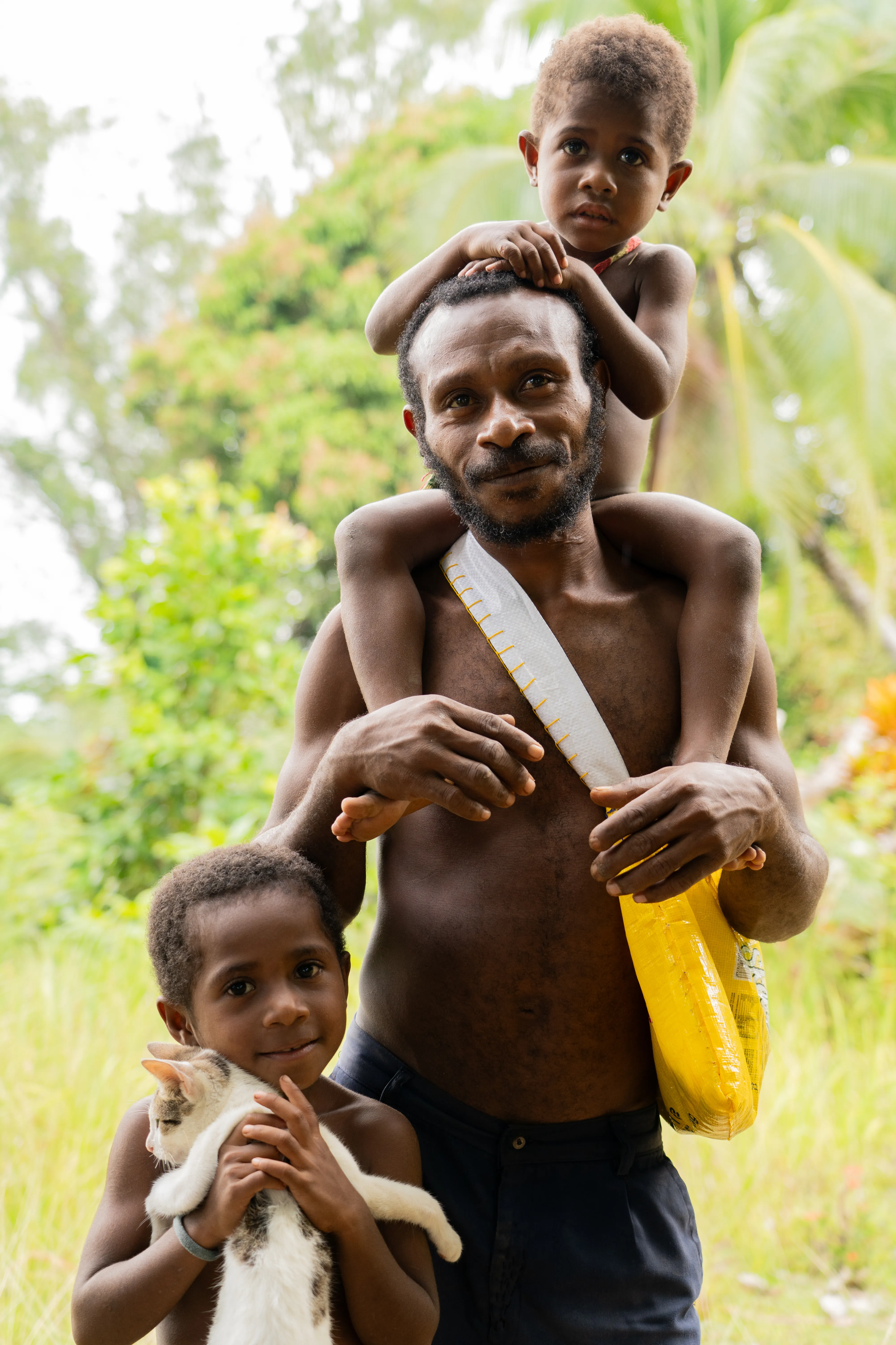 Family portrait, Papua New Guinea